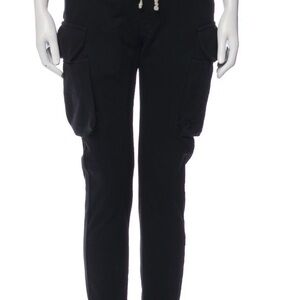 Rick Owens Dkshws Black Cargo Joggers